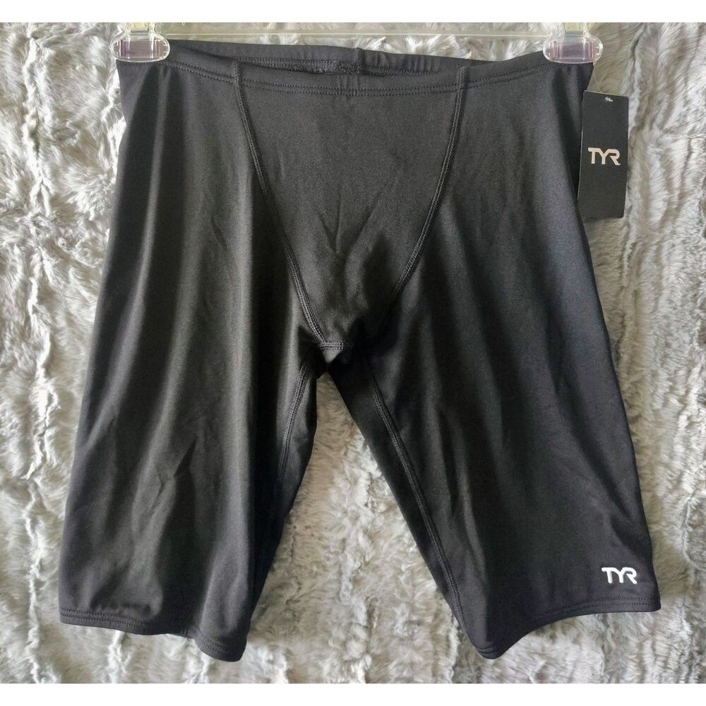 NWT TYR Men's Durafast One Jammer Swimsuit Size M 32 Waist UPF 50 Pool Workout